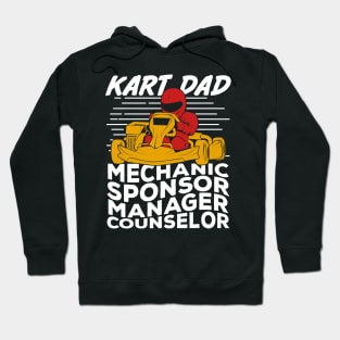 Funny Go Kart Racing Dad Father Gift Hoodie